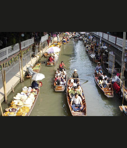 Tha&iuml;lande&nbsp;: Damnoen saduak