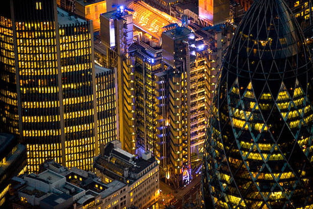 Un cornichon géant au cœur de la City