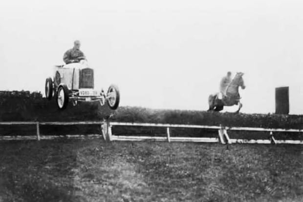 Auto contre cheval !