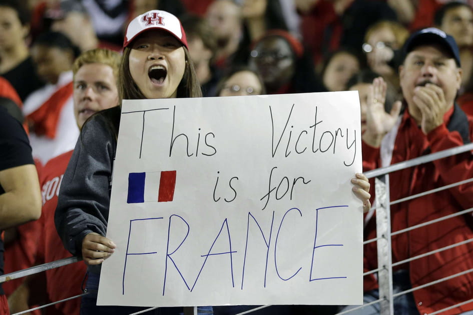 Les supporters de Boston d&eacute;dient leur victoire &agrave; la France