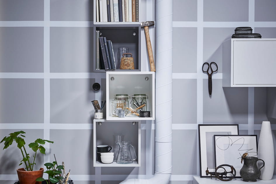 Des cubes sur la hauteur