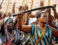 Guerrières de l'Antiquité : Les amazones du Dahomey