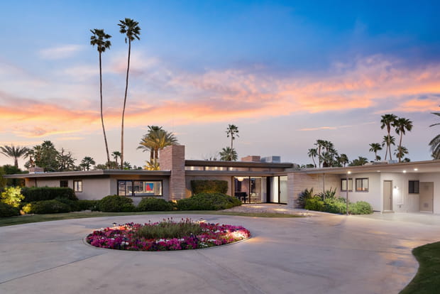 La luxueuse villa de Frank Sinatra à Palm Spring est sur Airbnb