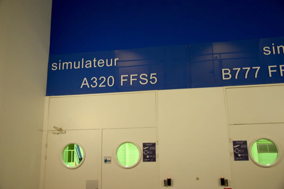 En route vers le simulateur&hellip;