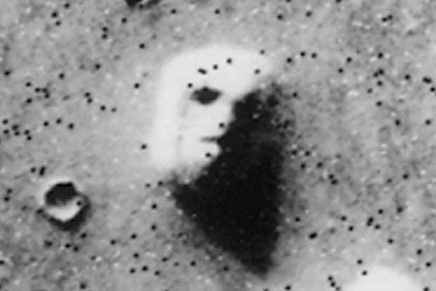 Le célèbre visage de Mars