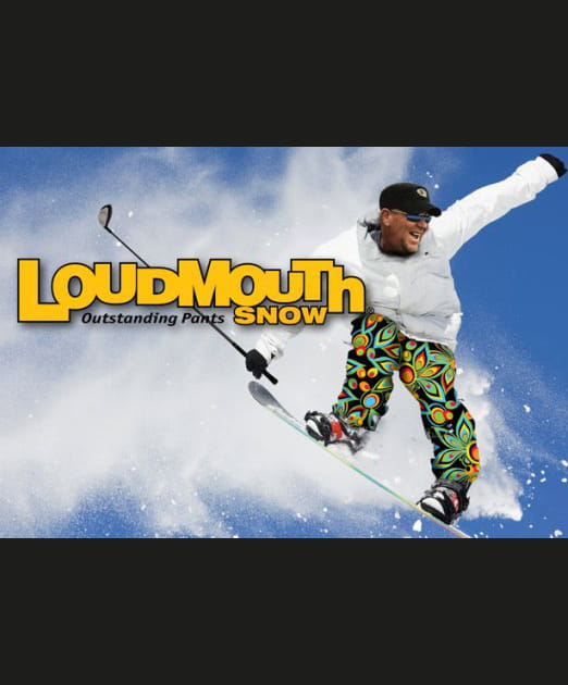 Tout est possible, comme faire du snow avec son club de golf !