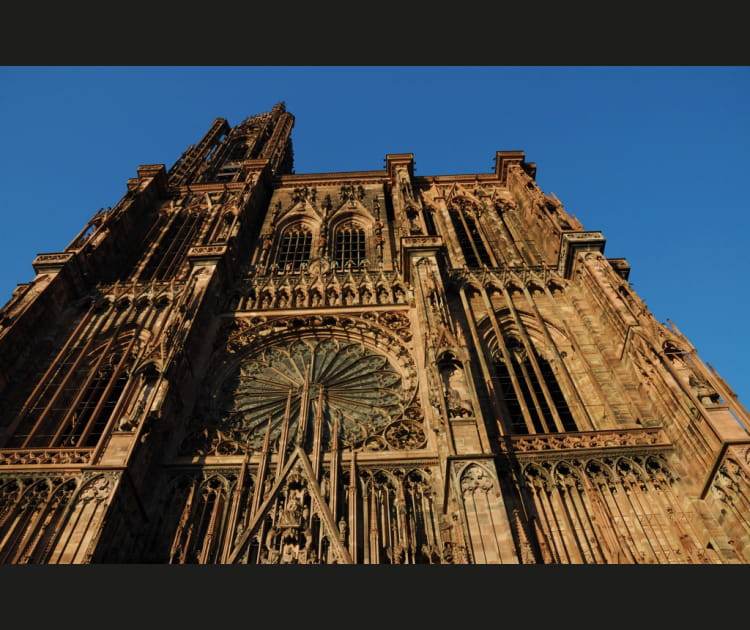 La cath&eacute;drale Notre-Dame de Strasbourg