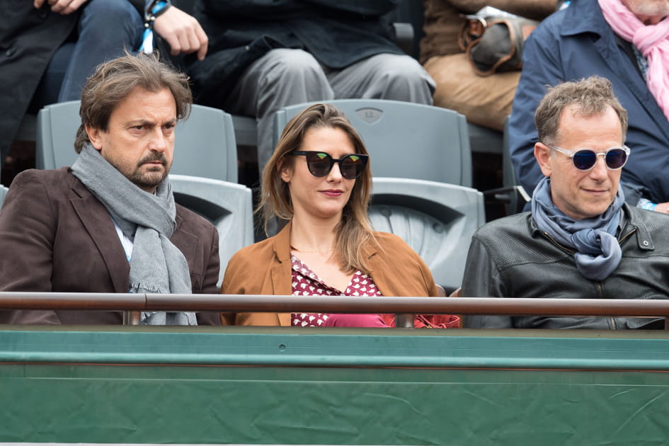 Henri Leconte et Charles Berling