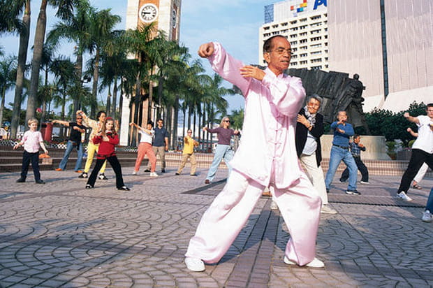 Tai-Chi en plein air