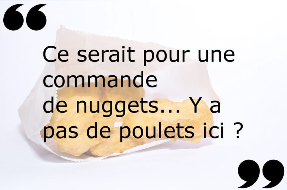 Des nuggets chez les &quot;poulets&quot;