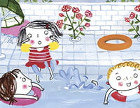 Rita et Crocodile : A la piscine