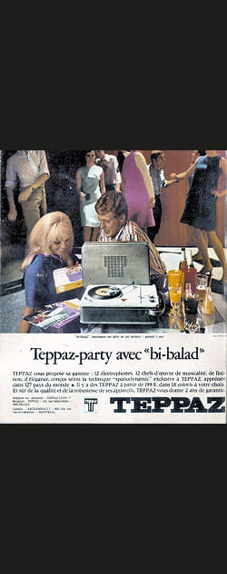 Teppaz et Polaroid pour &ecirc;tre branch&eacute;