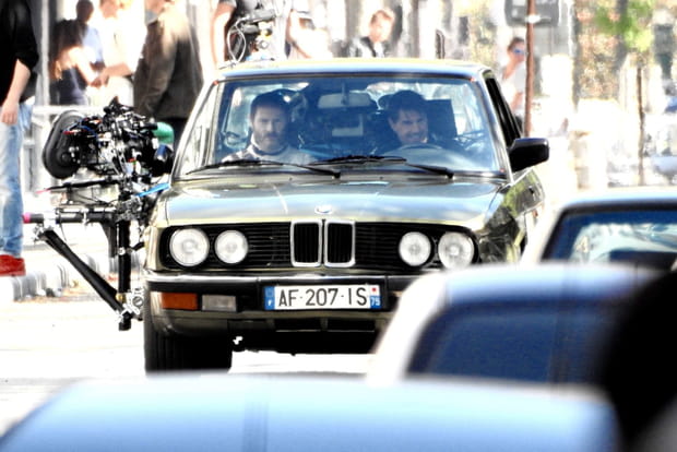 Sean Harris et Tom Cruise en balade
