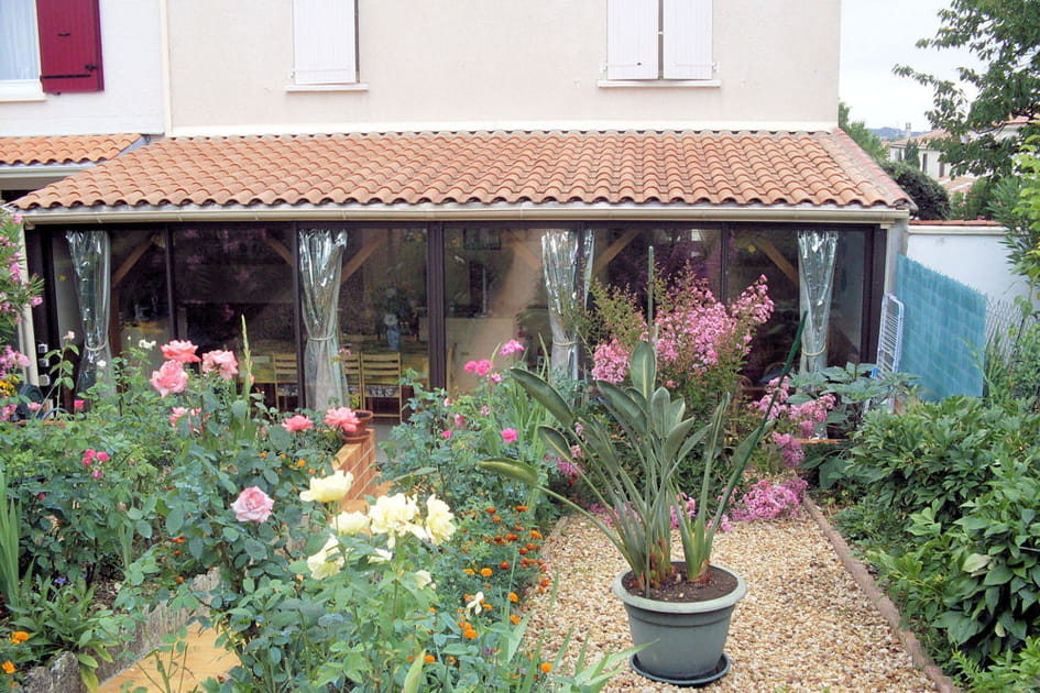Une v&eacute;randa faite maison