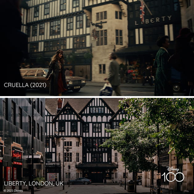 Ces lieux ont inspir&eacute; les studios Walt Disney et vous pouvez les visiter&nbsp;: Si&egrave;ge de Liberty dans &quot;Cruella&quot;