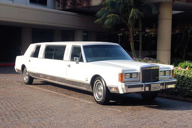 Lincoln Town Car limousine