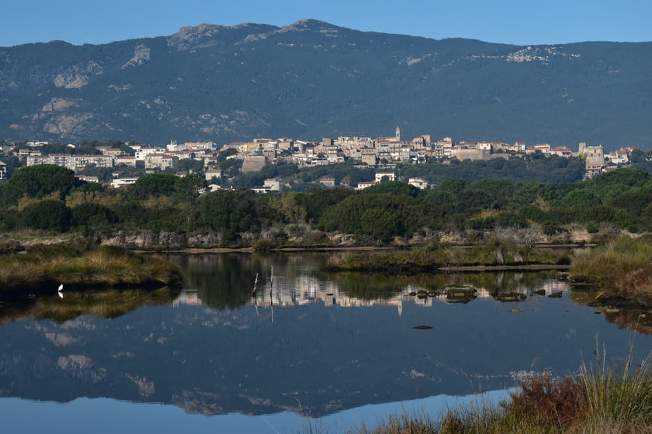 Les salines de Porto-Vecchio, Corse