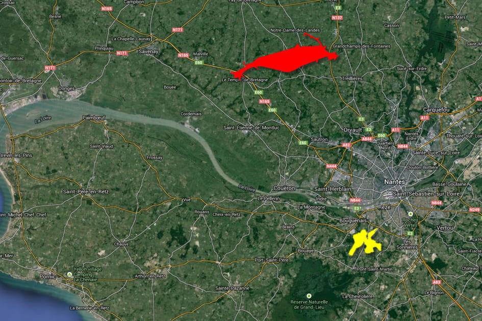 De l'ancien au nouvel a&eacute;roport