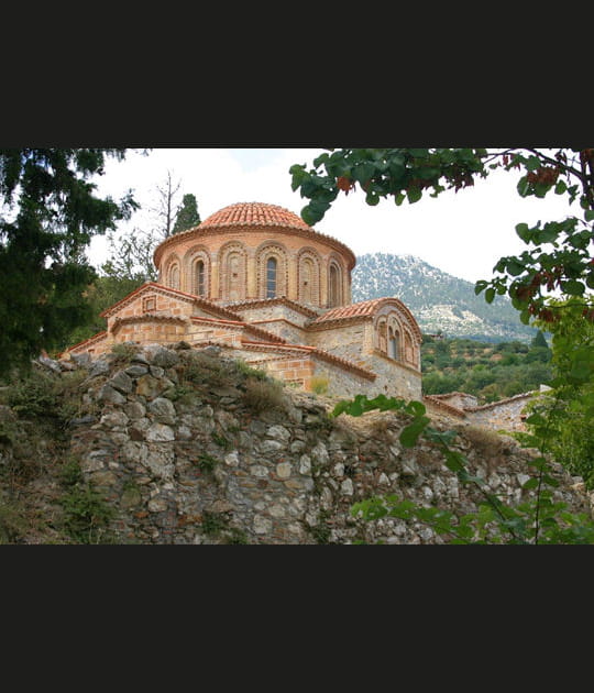 La cit&eacute; de Mistra en Gr&egrave;ce