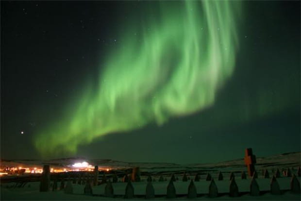 Aurore polaire canadienne