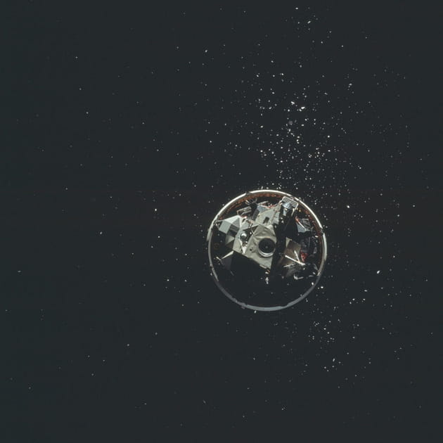 Apollo 17 : photo du module lunaire