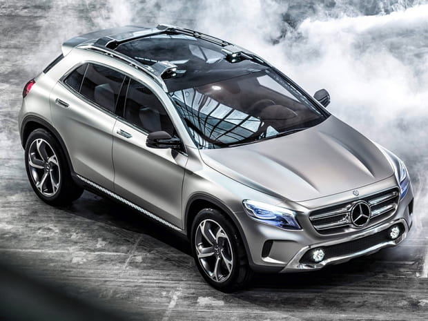 Mercedes GLA Concept : le futur SUV urbain prévu pour 2014