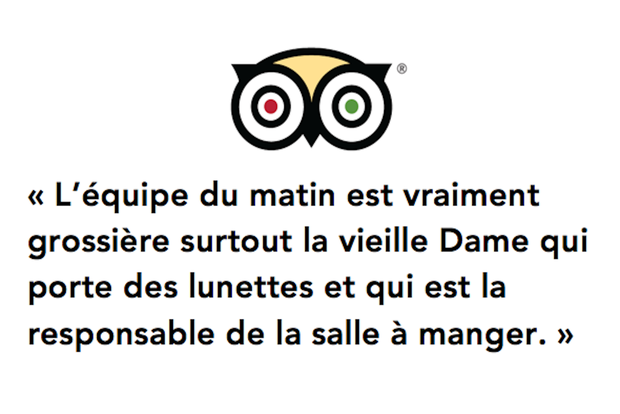 Une vieille dame peu commode