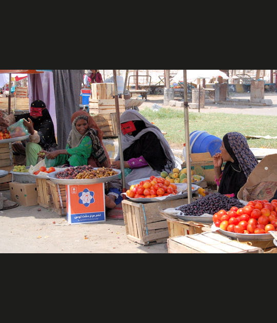 March&eacute; de Minab