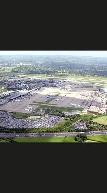 17- A&eacute;roport de Manchester, Royaume-Uni