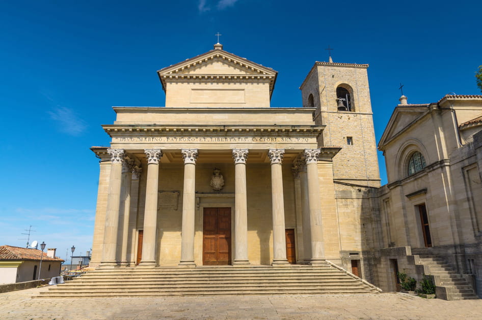 La basilique de Saint-Marin