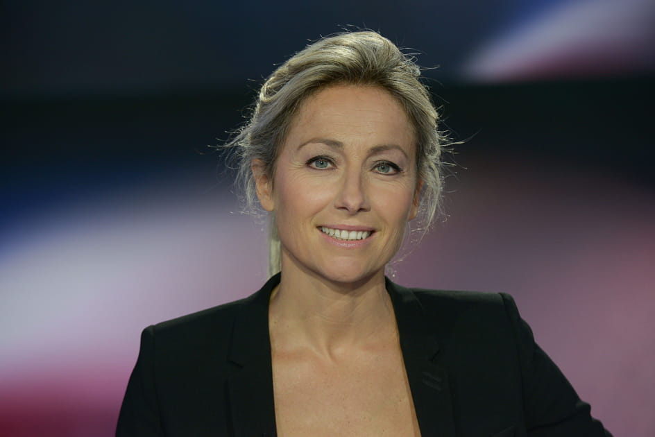 La pr&eacute;sentatrice du 20h Anne-Sophie Lapix