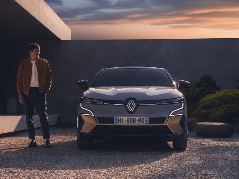 La nouvelle Renault M&eacute;gane &eacute;lectrique en photos