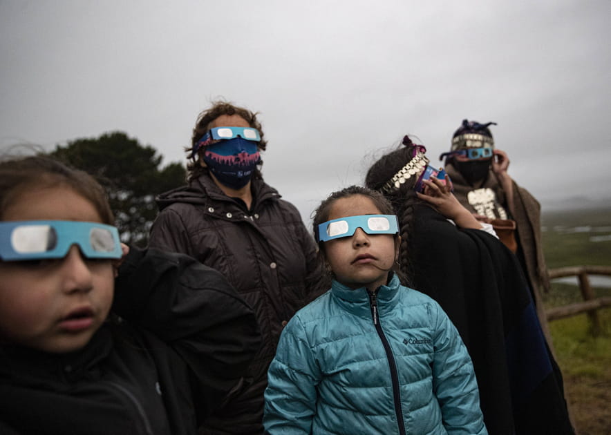 Famille mapuche