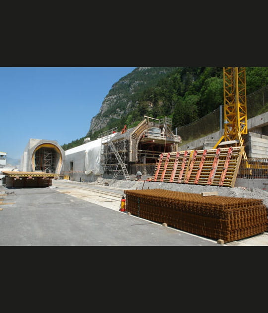 Deux galeries parall&egrave;les