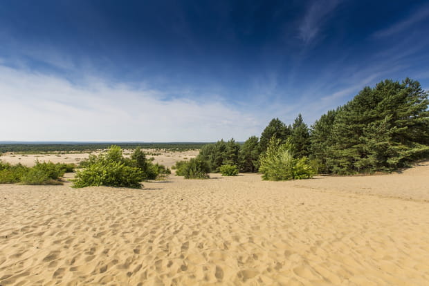Le désert de Bledow en Pologne
