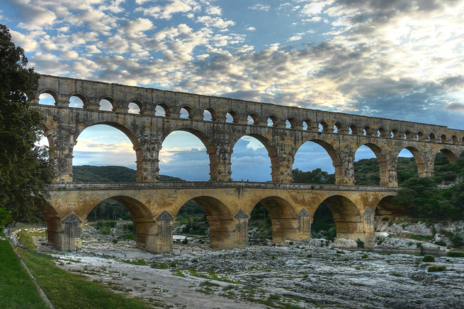 Le majestueux Pont du Gard