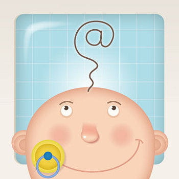 bébé branché.