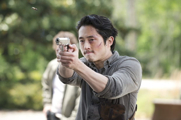 Glenn en pleine fusillade !