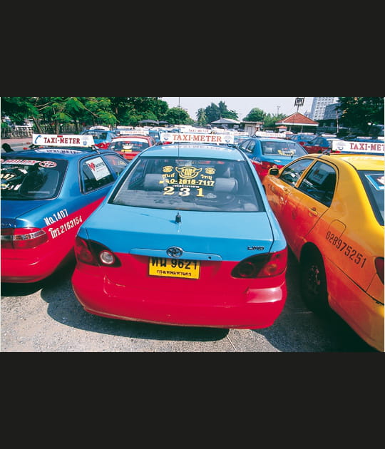 Des Toyota de toutes les couleurs