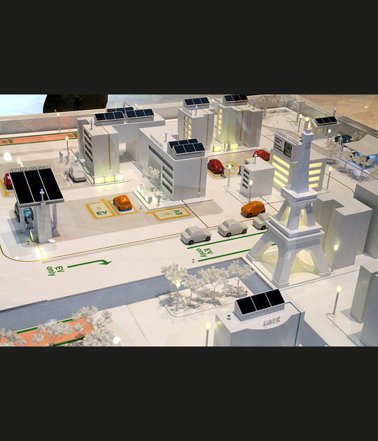 Maquette du futur
