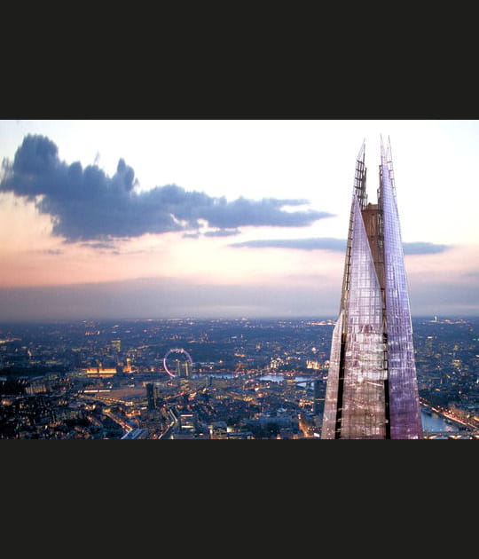 Une spirale dans le ciel de Londres