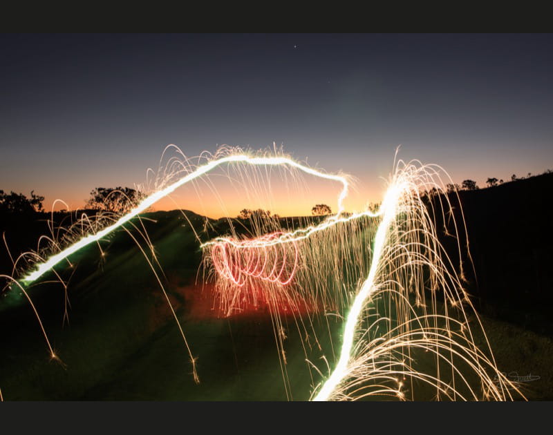 Jets de lumi&egrave;re