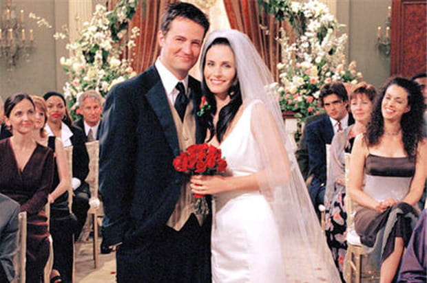 1er couple romantique : Monica et Chandler