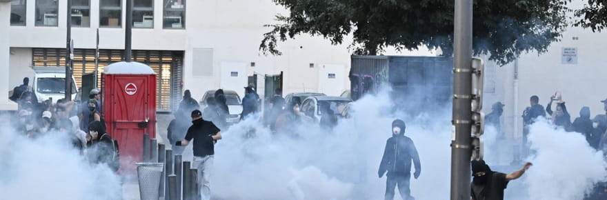 Blocage du 10&nbsp;septembre, en direct&nbsp;: un immeuble en feu &agrave; Paris, de violents affrontements &agrave; Lyon et Marseille