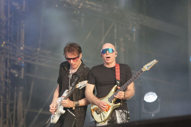 SatchVai Band, un duo au sommet de son art au Hellfest