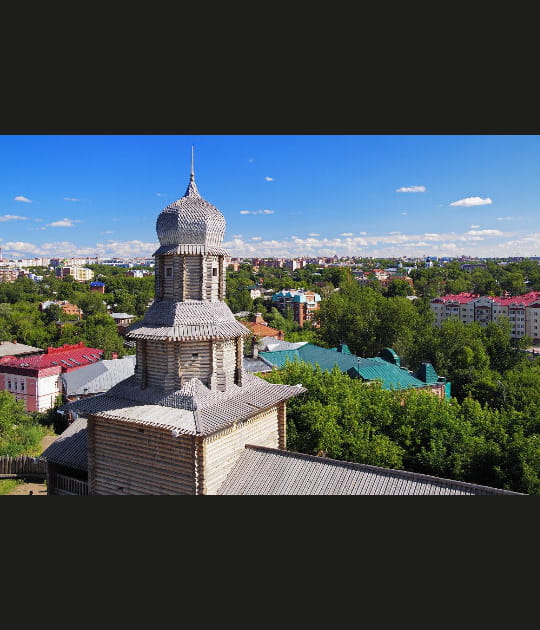 Tomsk, petit &eacute;cart du Transsib&eacute;rien