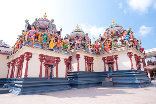 Le temple Sri Mariamman