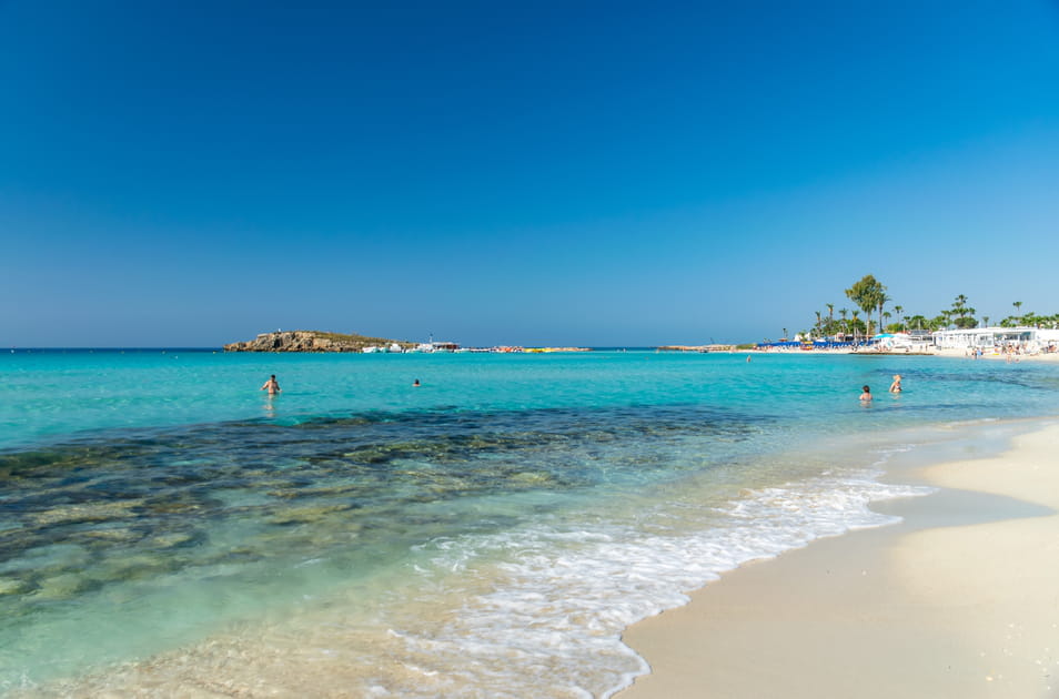 Se baigner &agrave; Nissi Beach