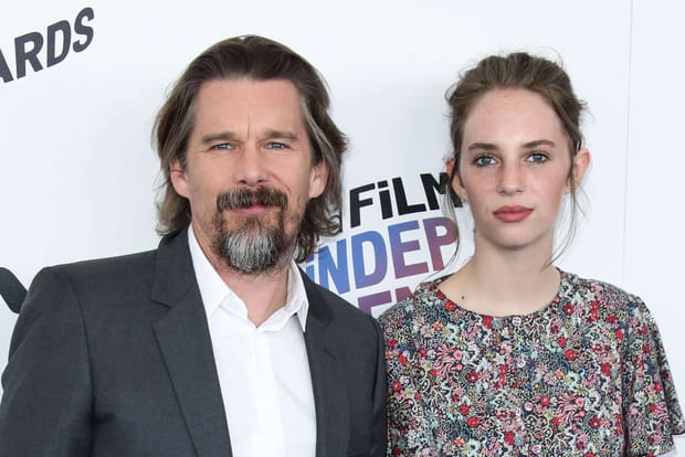 Maya Thurman-Hawke et Ethan Hawke