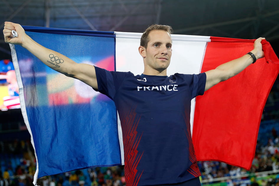 Renaud Lavillenie (argent, athl&eacute;tisme)